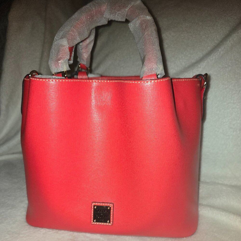 NWT Dooney Bourke Saffiano Brenna